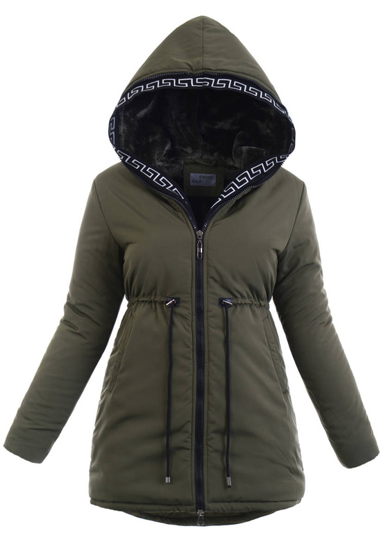 Damska Kurtka Ortalionowa Honorata Zielona