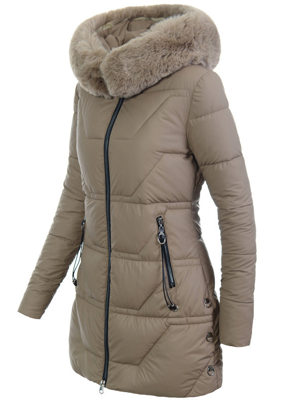 Damska Kurtka Zimowa Carmen Cappuccino
