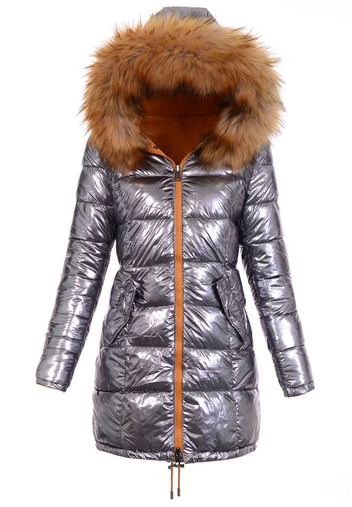 Parka Zimowa Wioletta Camel