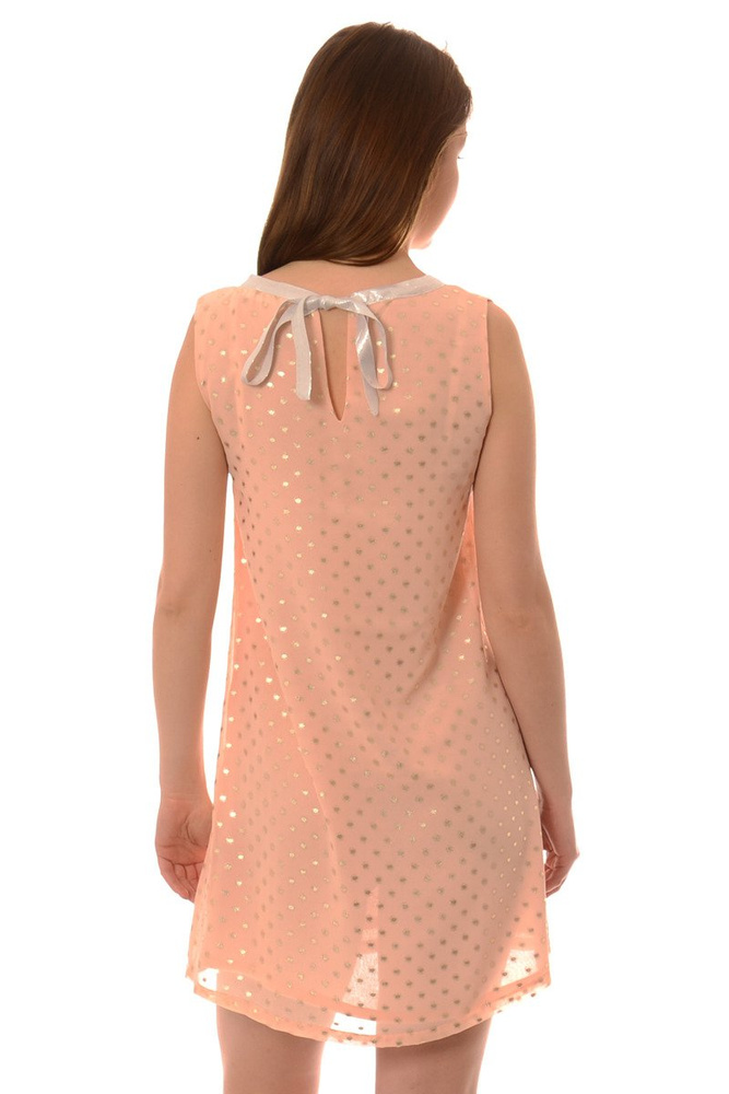 Piękna Sukienka Damska Bianca Blady Róż