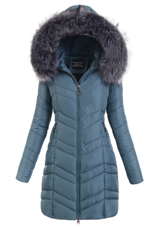 Damska Ortalionowa Kurtka Greta Zielona