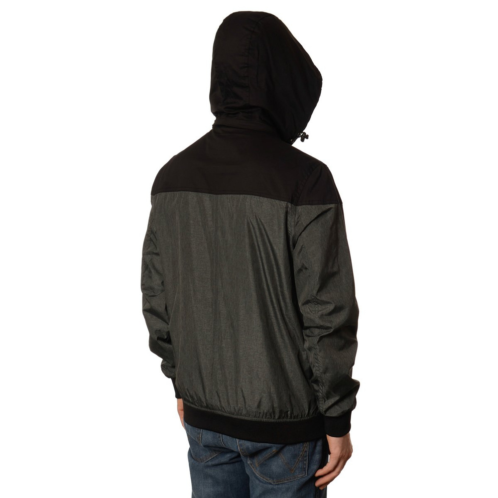 Męska Kurtka Wiosenna - Jesienna Wiatrówka Oscar Czarna