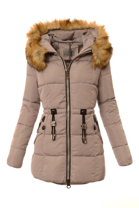 Damska Kurtka Ortalionowa Lena Szara