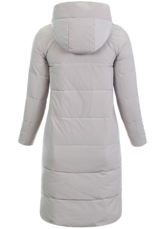 Damska Kurtka Pikowana Długa Ariada Beżowa