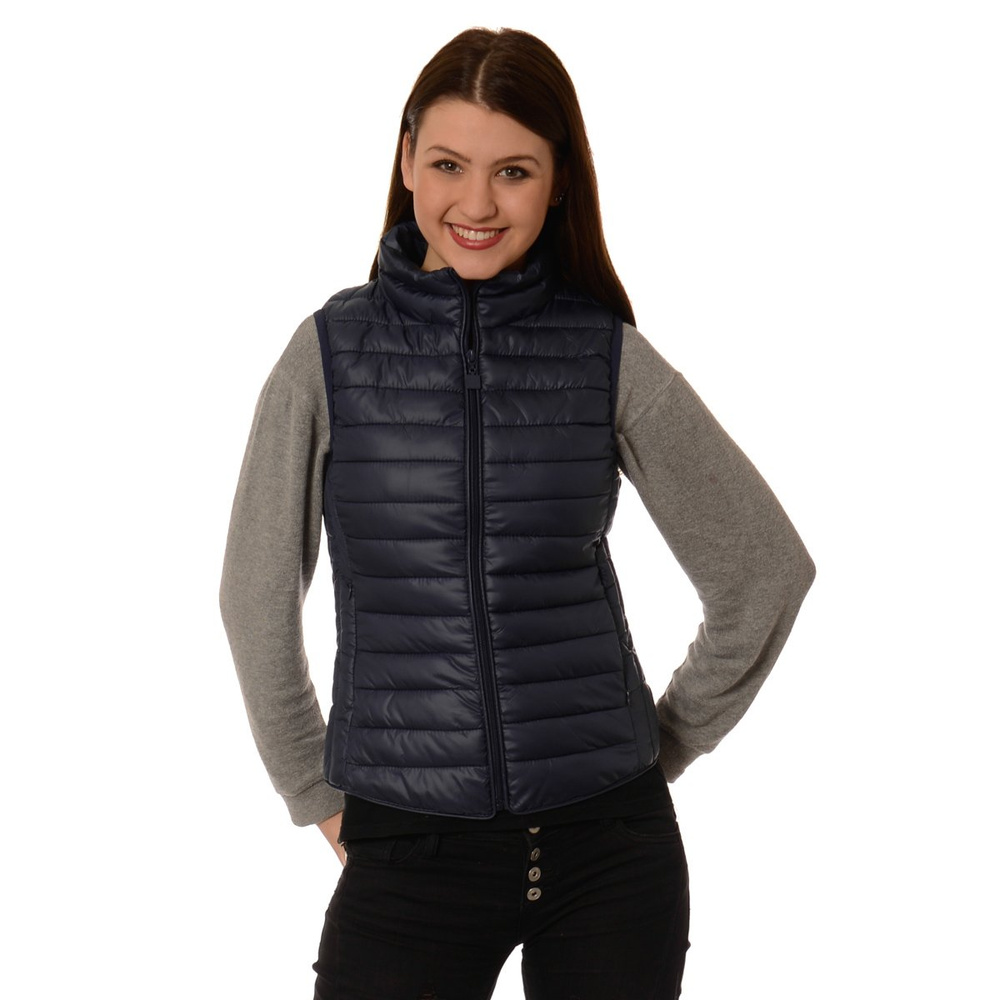 Damska Kamizelka Bezrękawnik Granat