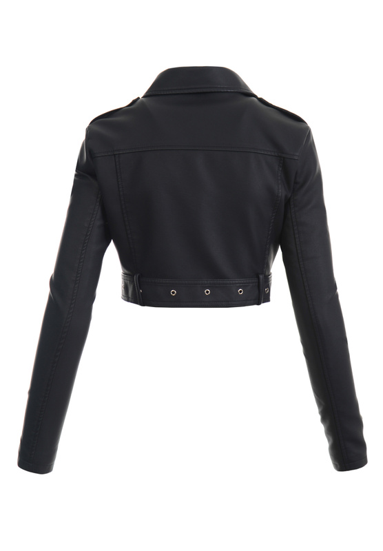 Damska Kurtka Ramoneska Olga Czarna