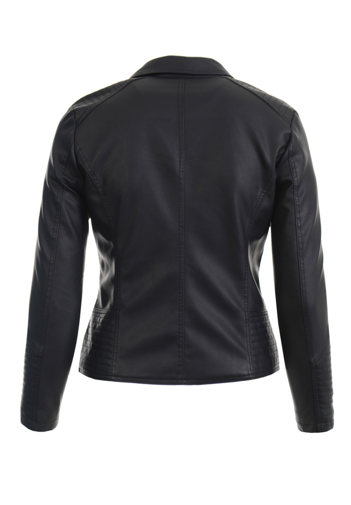 Damska Kurtka Ramoneska Agata Czarna