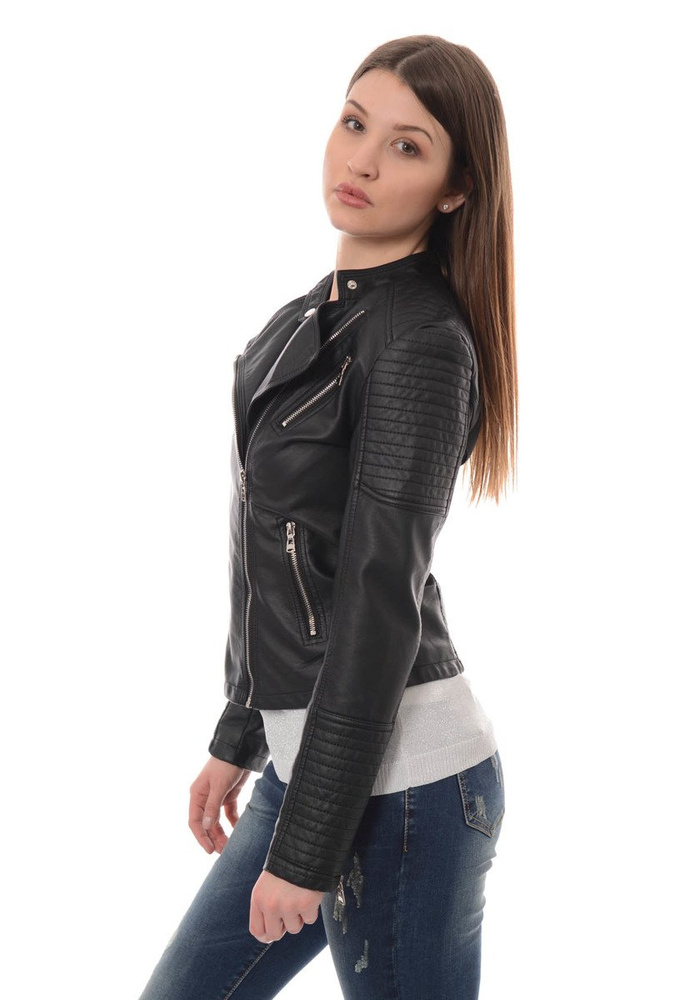 Rewelacyjna Damska Kurtka Ramoneska Wenus Czarna