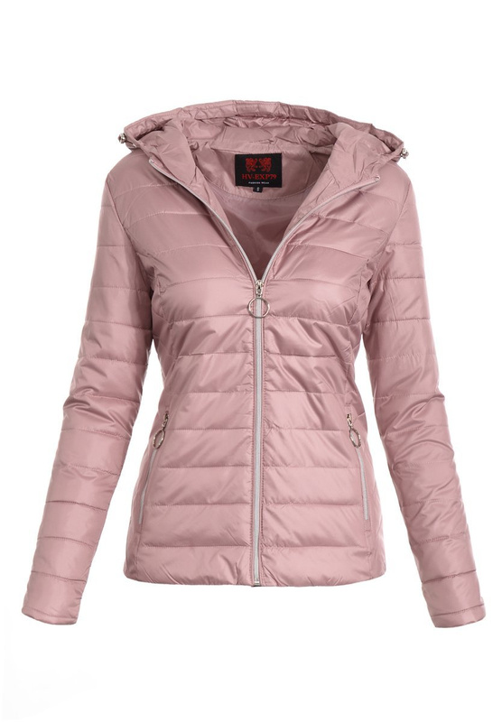 Damska Kurtka Wiosenna Diana Różowa