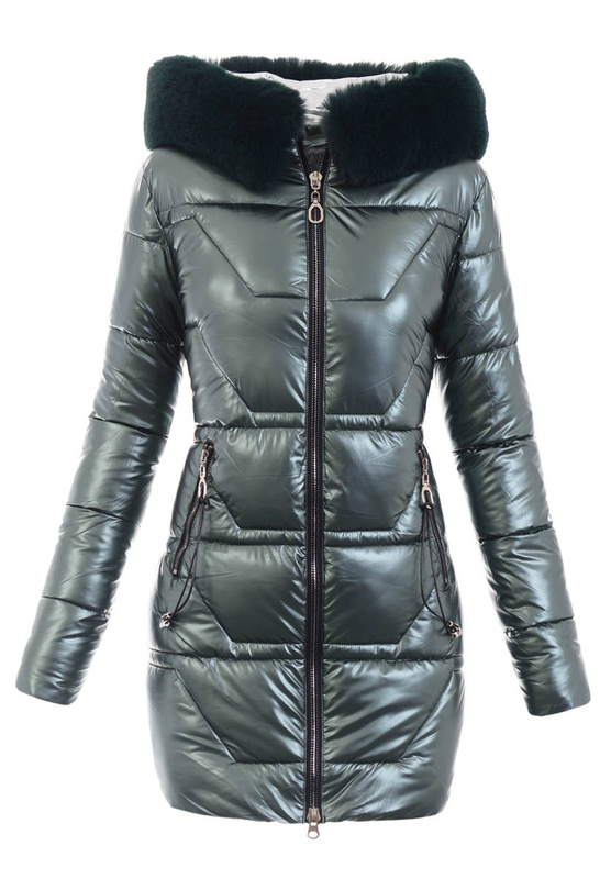 Damska Kurtka Ortalionowa Paola Zielona