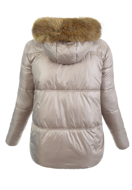 Damska Kurtka Ortalionowa Marsela Cappuccino