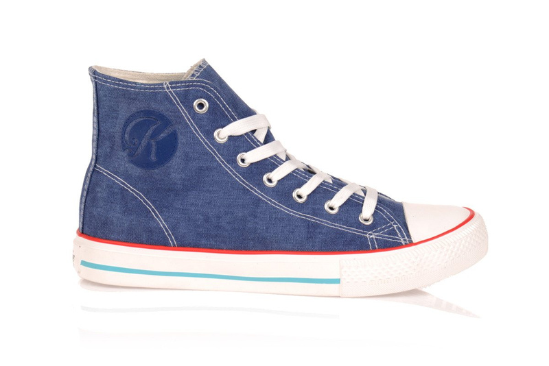 Wysokie Trampki Tenisówki Kylie Dżinsowe