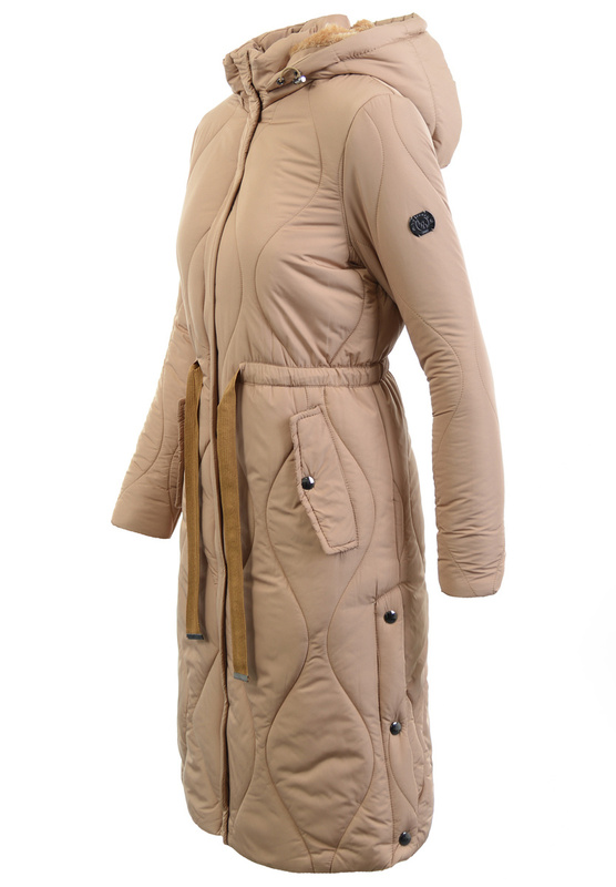 Damska Kurtka Ortalionowa Cecylia Beżowa