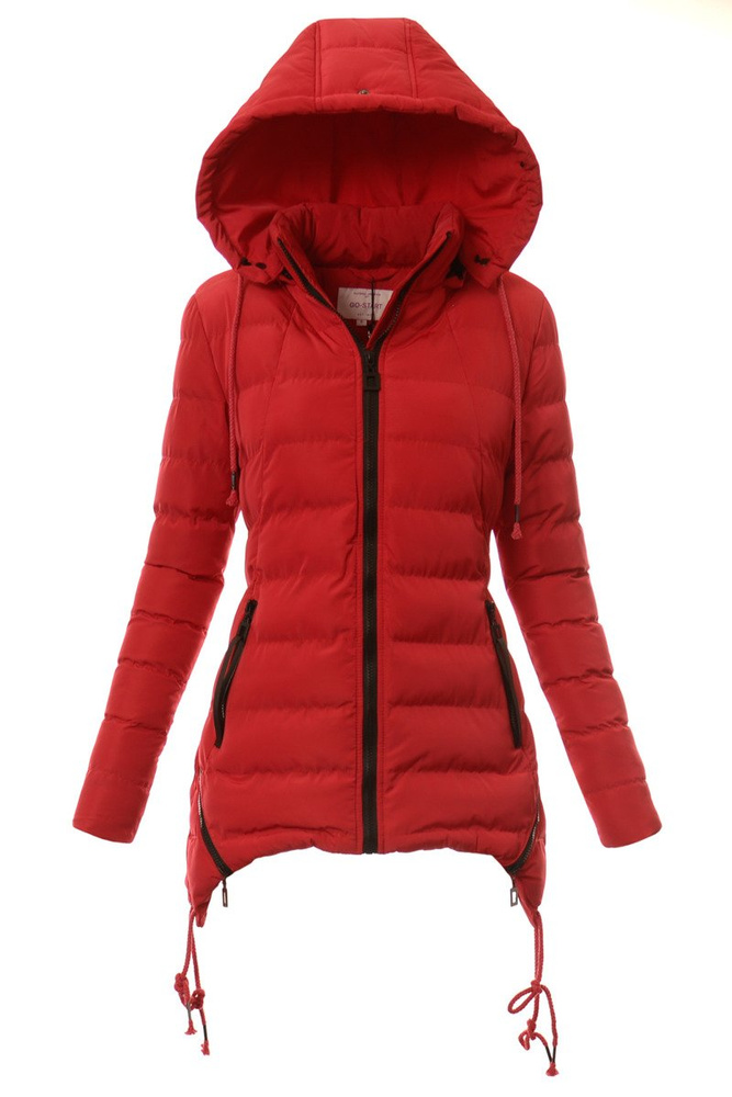 Damska Kurtka Ortalionowa Malinowa