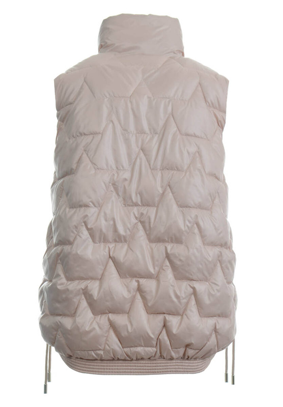 Damska Kamizelka Bezrękawnik Bogna Perłowy Beżowy