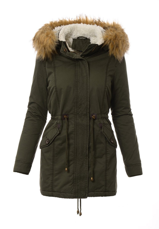 Parka Zimowa Dagmara Zielona