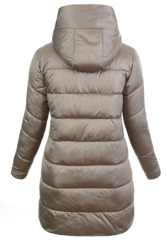 Damska Kurtka Ortalionowa Mariola Cappuccino