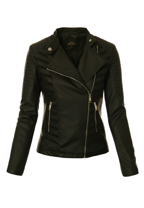 Damska Kurtka Ramoneska Hana Czarna