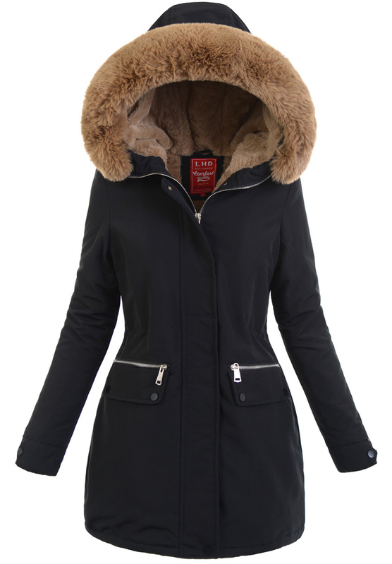 Damska Kurtka Parka Sofia Czarna