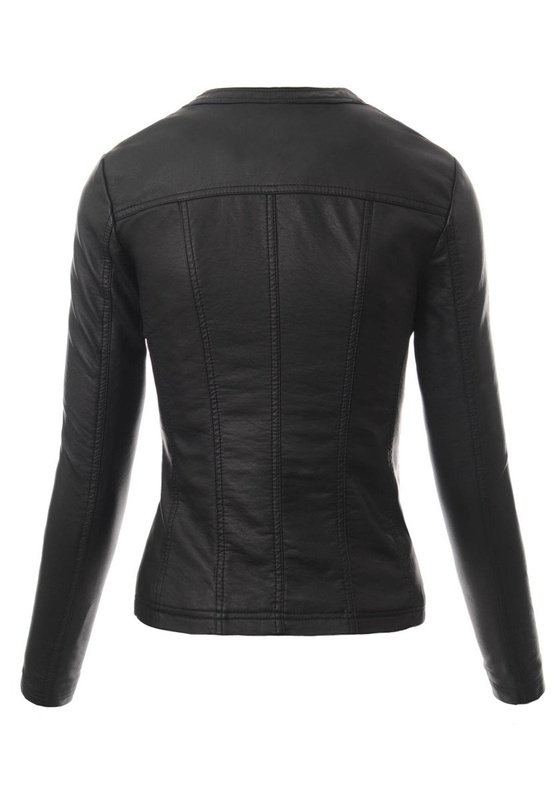 Rewelacyjna Damska Kurtka Ramoneska Czarna