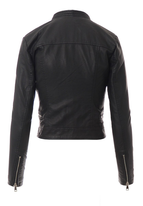 Damska Kurtka Ramoneska Klara Czarna