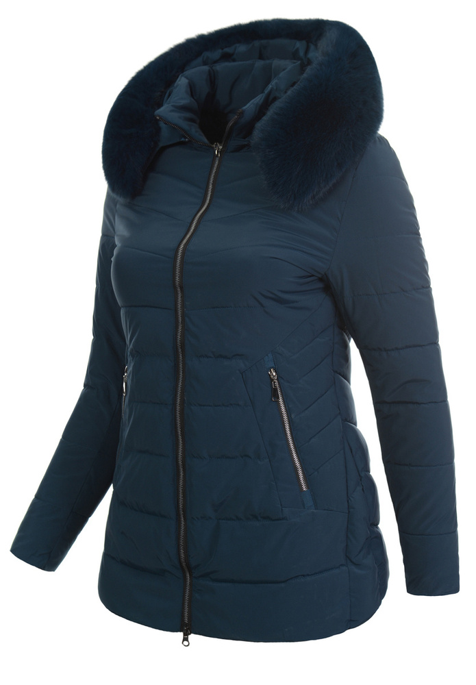 Damska Kurtka Zimowa Debora Morska