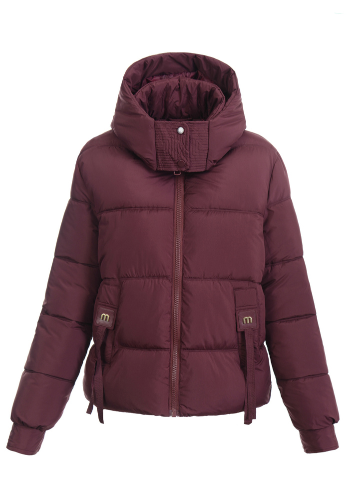 Damska Kurtka Zimowa Honorata Bordowa