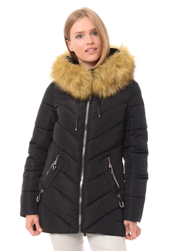 Kurtka Zimowa Anastazja Czarna