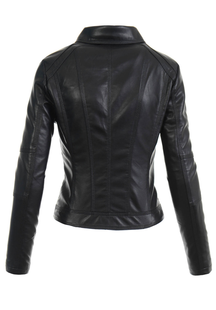 Damska Kurtka Ramoneska Noelia Czarna