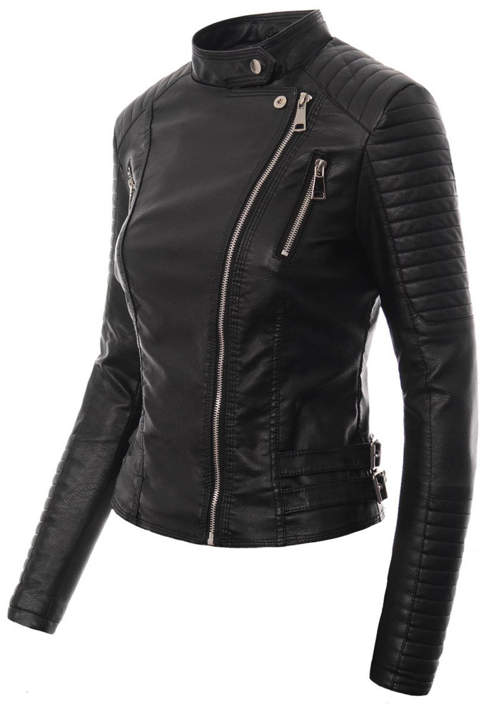 Rewelacyjna Damska Kurtka Ramoneska Krystyna Czarna