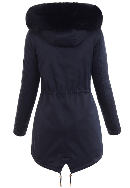 Parka Zimowa Anastazja Granatowa
