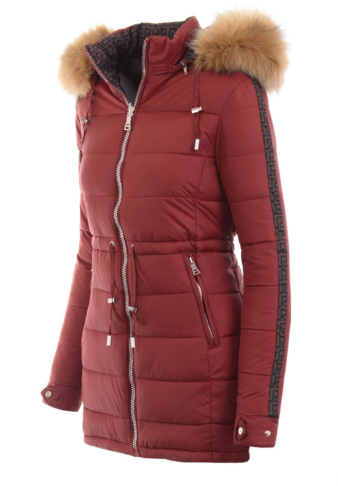 Damska Kurtka Zimowa Parka Urszula Ceglana