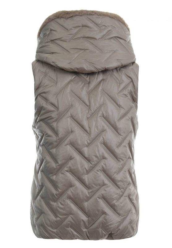 Damska Kamizelka Bezrękawnik Marie Cappuccino