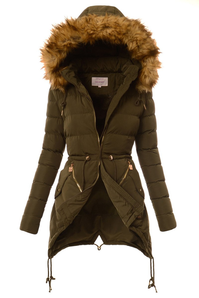 Damska Ortalionowa Kurtka Agnes Zielona