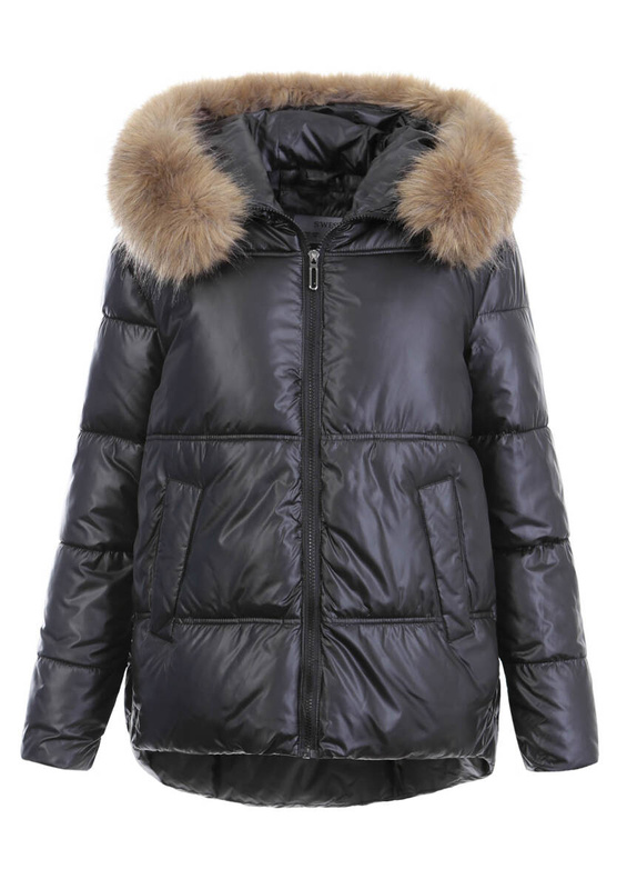 Damska Kurtka Pikowana Zuza Czarna