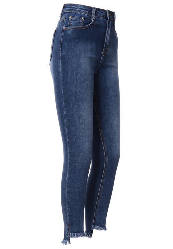 Damskie Spodnie Granatowe