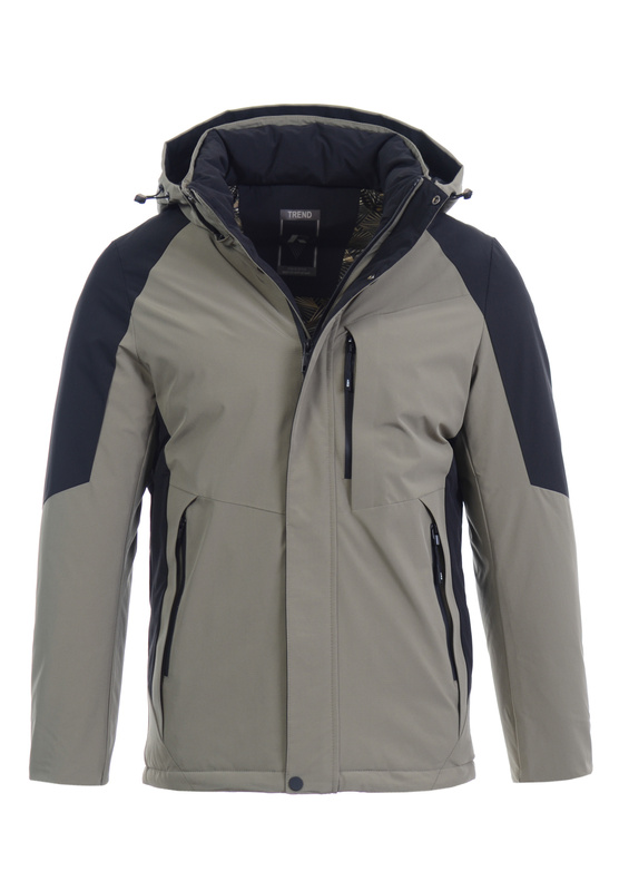 Męska Zimowa Kurtka Jakub Oliwkowa