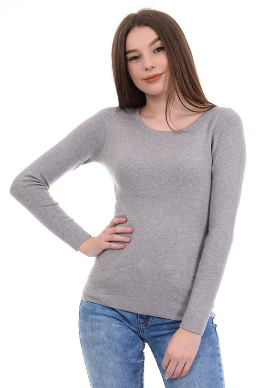 Damski Sweter Szary