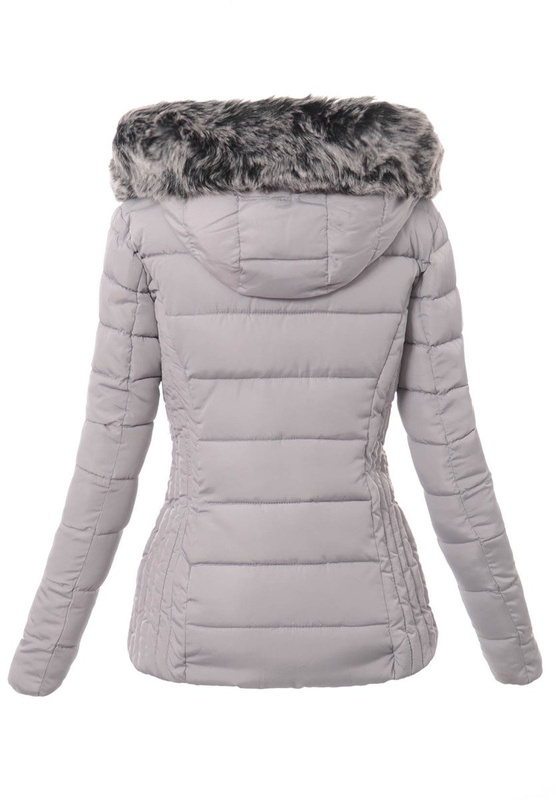 Damska Zimowa Kurtka Ortalionowa Margaret Szara