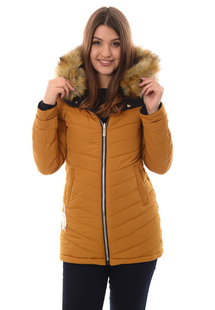 Damska Dwustronna Zimowa Kurtka Adriana Czarna