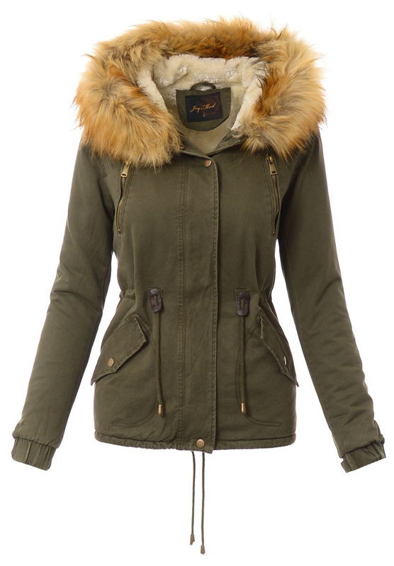 Kurtka Parka Leonina Zielona