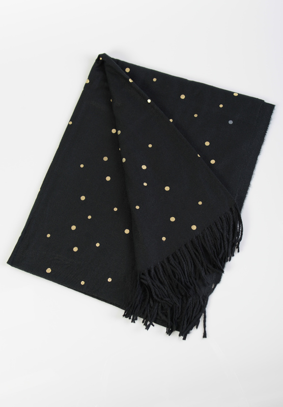 Szal Damski Czarny