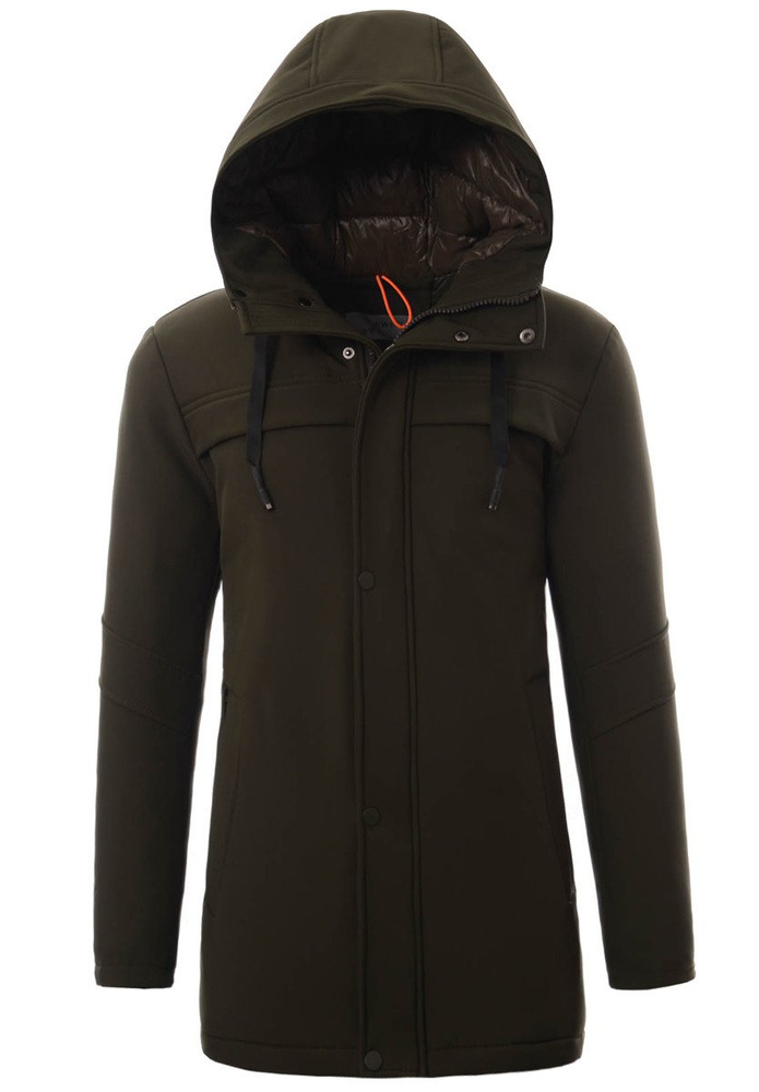 Męska Zimowa Kurtka Ortalionowa Konrad Zielona