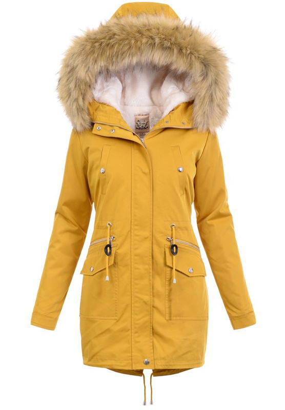 Damska Kurtka Parka 2w1 Izabela Camel