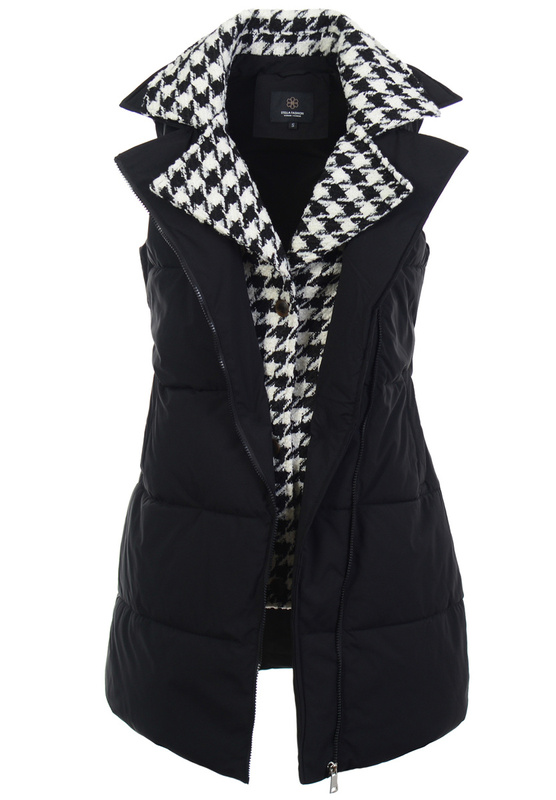 Damska Kamizelka Bezrękawnik Albina Czarna