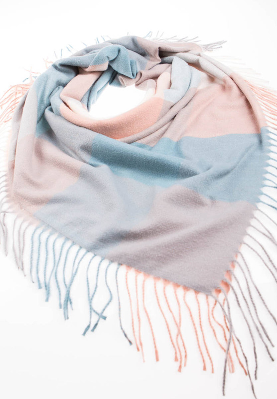 Damska Chusta Morska W Kratę