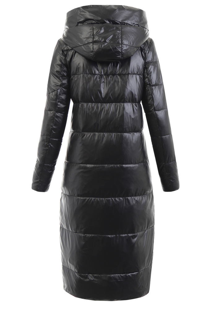 Damska Kurtka Ortalionowa Długa Antonina Czarna