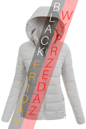 Damska Kurtka Zimowa Bernadeta Ecru