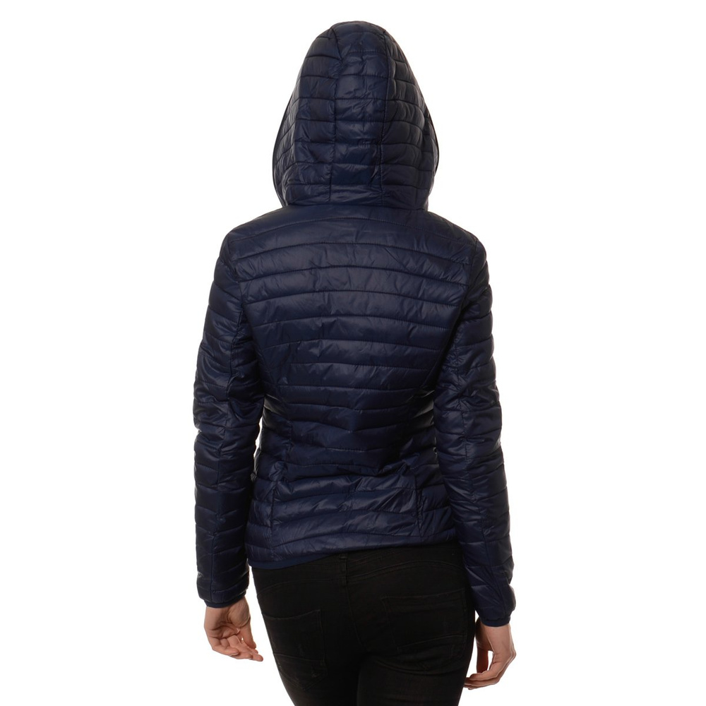 Damska Wiosenna - Jesienna Kurtka Ortalionowa Veronica Granatowa