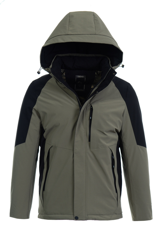 Męska Zimowa Kurtka Jakub Khaki